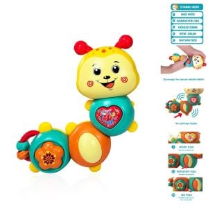 JLG-855-142A IŞIKLI VE MÜZİKLİ TIRTIL BEBEK - 1 Adet Stok Olan Gönderilir