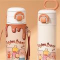 D9260 DILLER TOFFEE BEAR FİGÜRLÜ 520 ML PASLANMAZ ÇELİK TERMOS