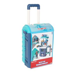 4371 Işıklı Bavul Doktor Seti -Sunman