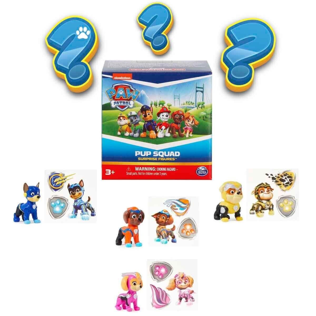 1060041 SUN-SPM-FİGÜR PAW PATROL SÜPER FİLM PUP SQUAD FİGÜRLERİ SÜRPRİZ PAKET - 1 Adet Stokta Olan Gönderilir