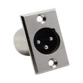 Canon CK115 XLR 3 Pin Erkek Şase Tipi Konnektör