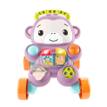 Fisher Price Sesli ve Işıklı Benimle Öğren Mor Maymun Yürüteç