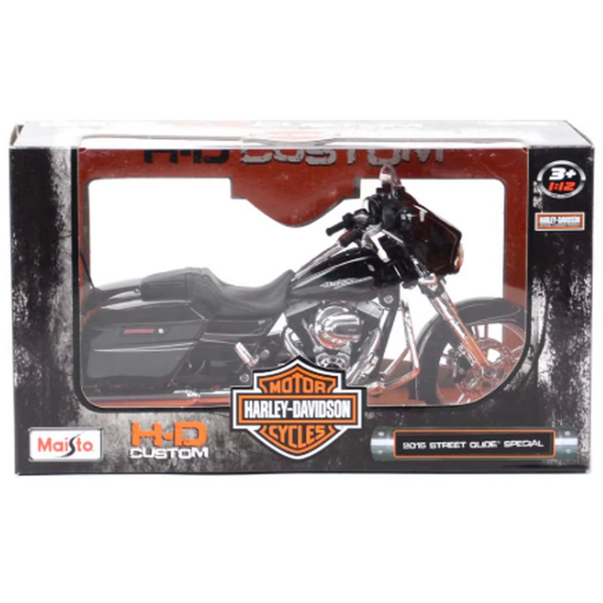 1:12 Harley-Davidson Motorsiklet MAY/32320 - 1 Adet Stokta Olan Gönderilir