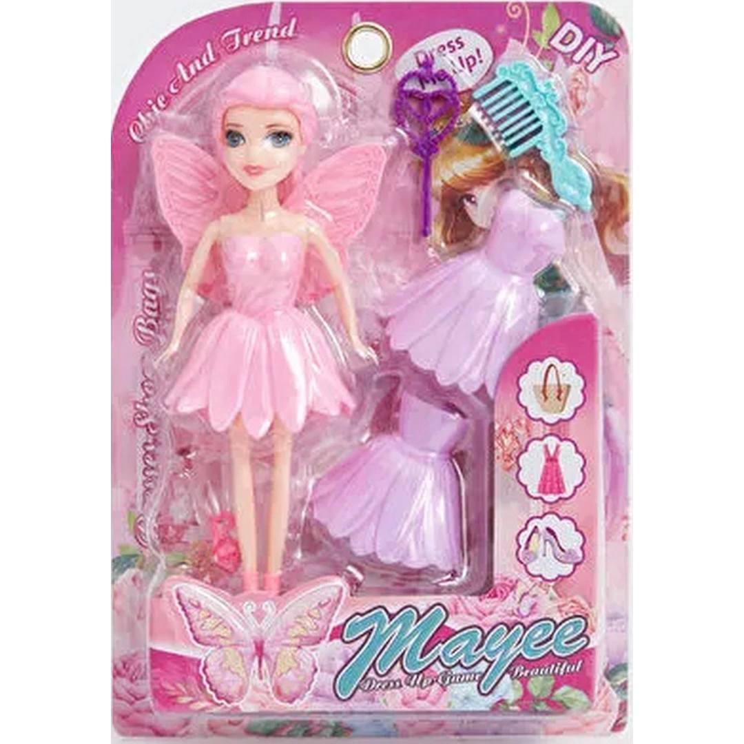 Karteleda Elbiseli Bebek Set - ME017