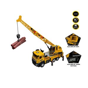 XX992-02AB Çek Bırak Işıklı ve Sesli Kule Vinç 1:28