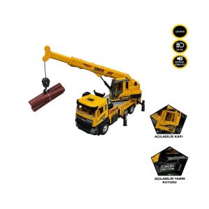 XX992-02AB Çek Bırak Işıklı ve Sesli Kule Vinç 1:28 - 1 Adet Stokta Olan Gönderilir