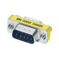 PowerMaster PM-5455 DB9 RS232 Erkek-Erkek (M2M) 9 Pin Çevirici Ara Adaptör