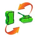 Pocket Morphers Sürpriz Dönüşebilen Numaralar 1 Numara Tank