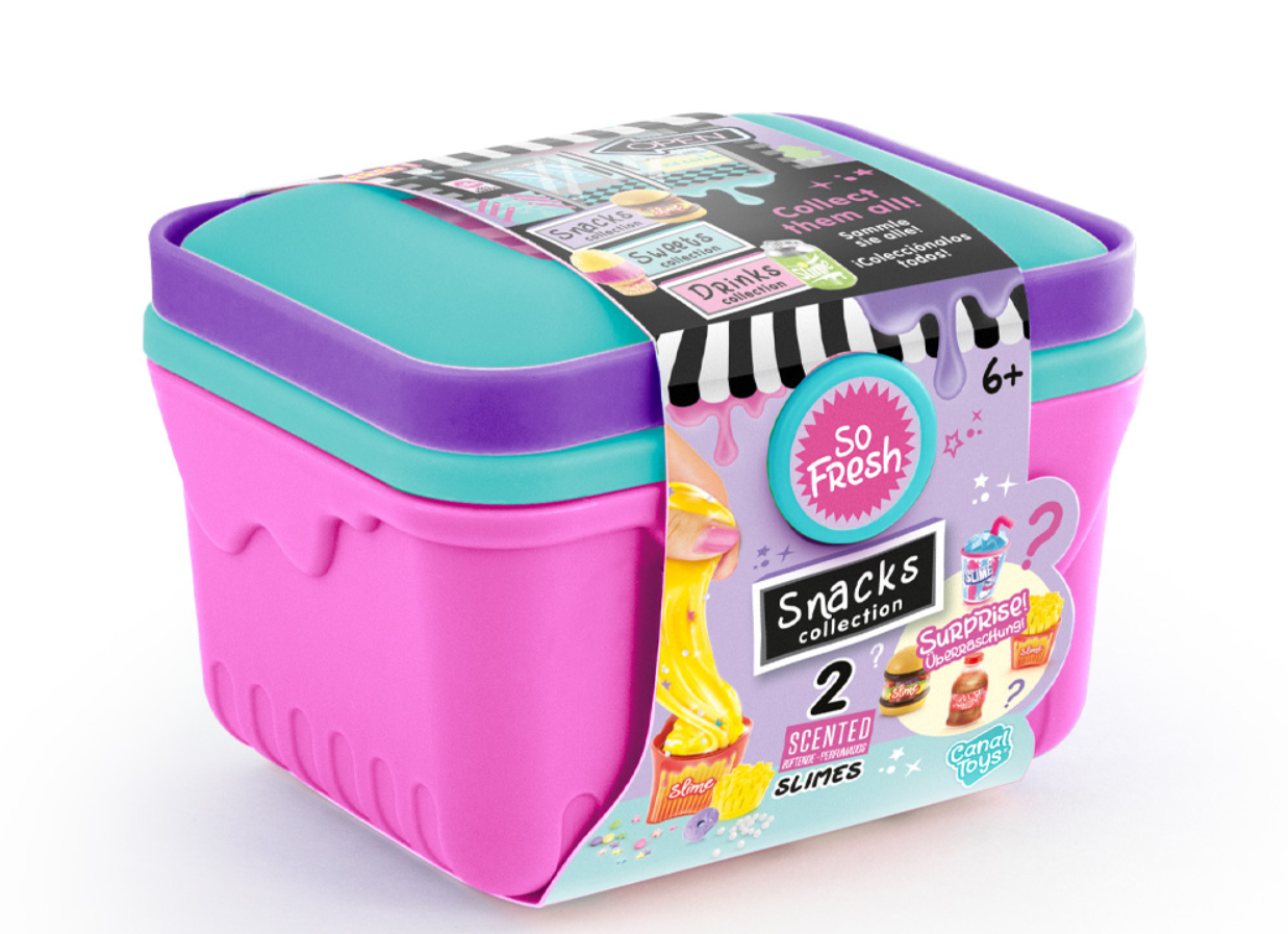 Slime Dıy Market Sepeti Sürpriz Paket Atıştırmalıklar