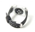 Apple Watch Uyumlu Deri Kordon 38-40-41mm Vatos Siyah