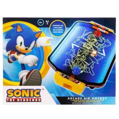 Işıklı Sonic Arcade Masaüstü Hava Hokeyi
