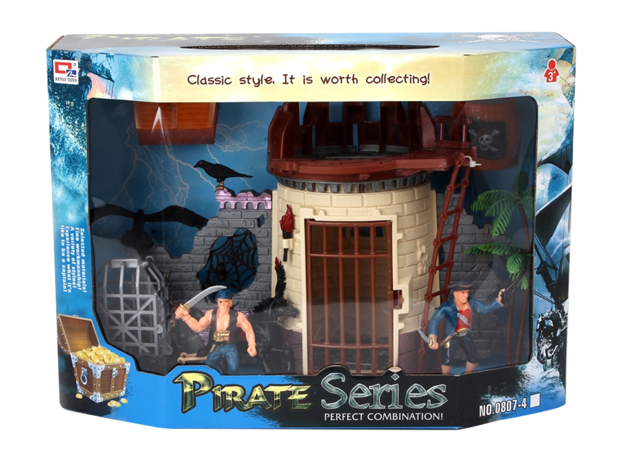 Aksesuarlı Korsan Zindanı Oyun Seti