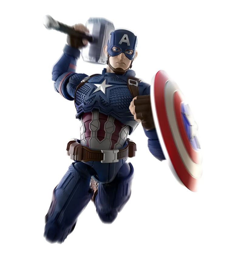 BLOKEES MARVEL CHAMPIONCLASS CAPTAIN AMERICA FİGÜR