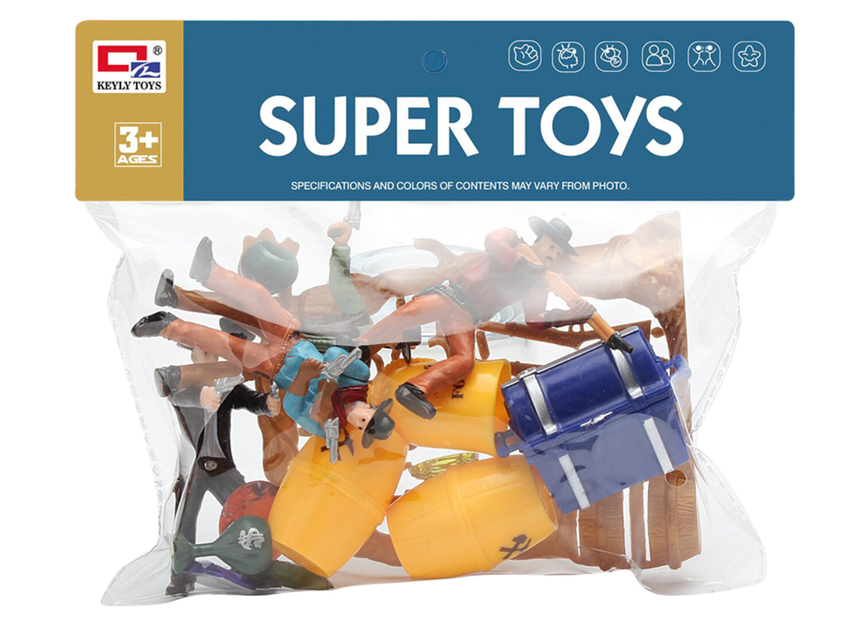 Kovboy Figür ve Aksesuar Seti