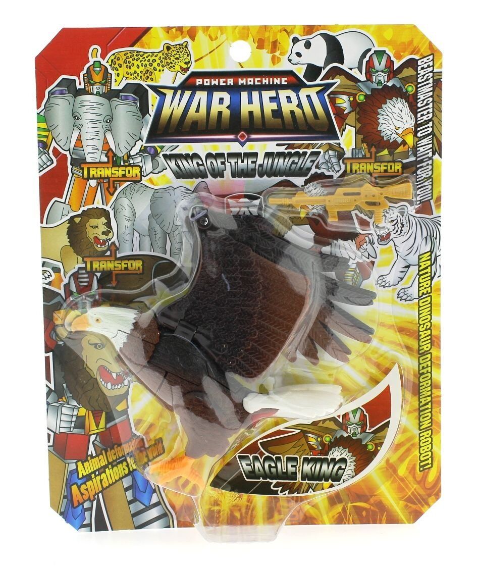 Robota Dönülen Kartal Oyuncak Figür