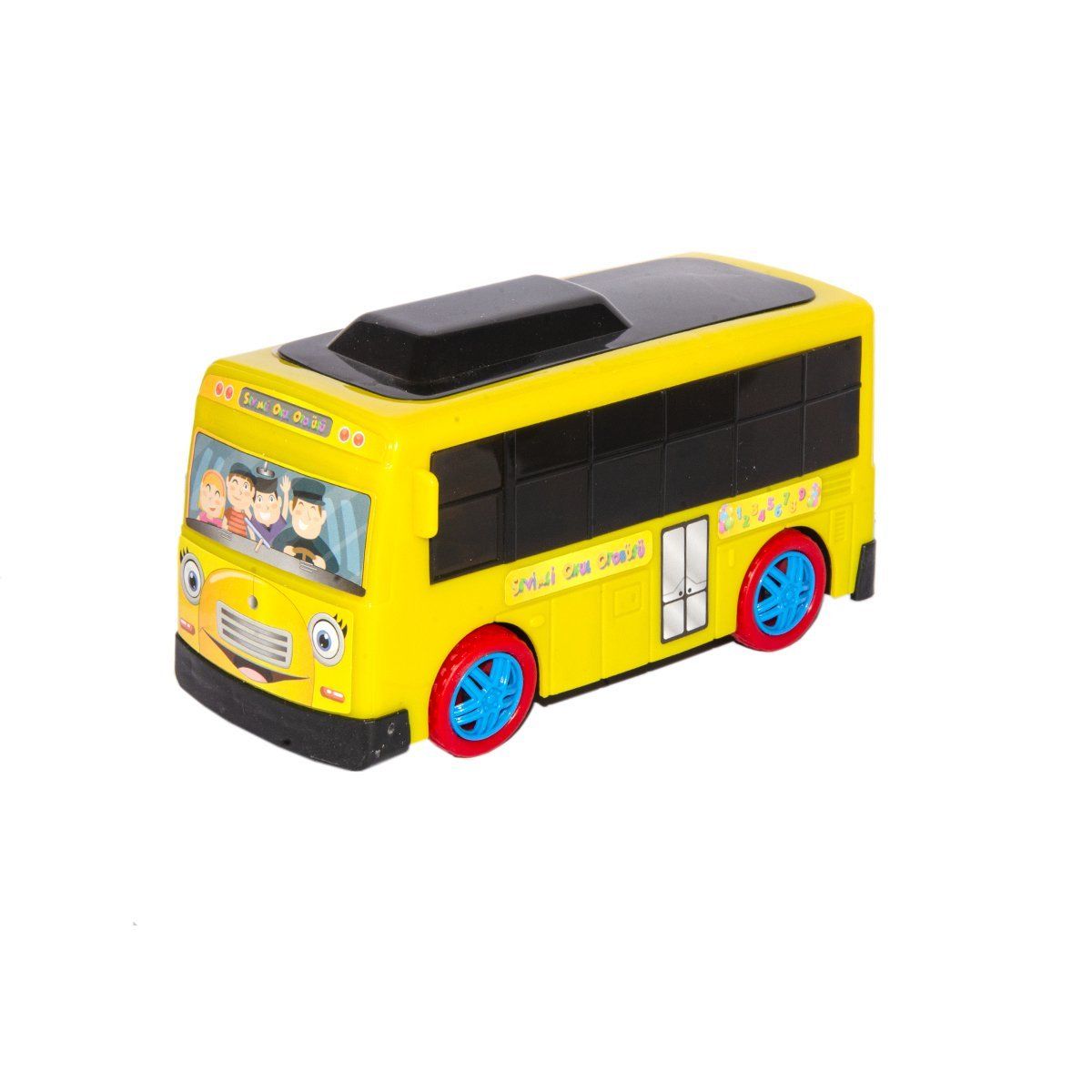 150003 Çarp Dön Sesli Okul Otobüsü Sarı/Kırmızı 150003 Çarp Dön Sesli Okul Otobüsü Sarı/Kırmızı