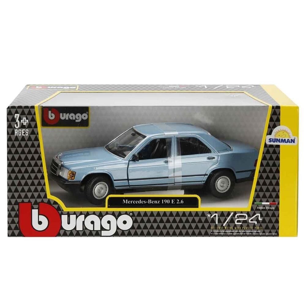 Bburago 1/24 A 1987 Mercedens Benz 190E - S01021103