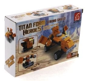 Ausini Titan Uzaylı Savaşçı -1 Strong Shield 56 Parça