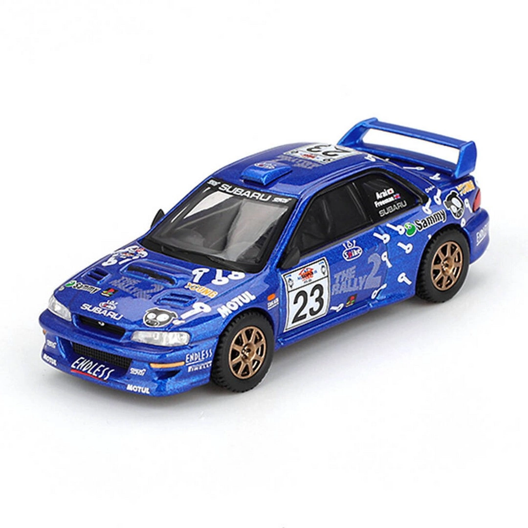 Mini GT 1/64 Subaru Impreza WRC99 2000 Acropolis Rally - Blister Paket