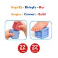 04151 YMUŞAK BLOKLAR KÜBİK 22 PRÇ