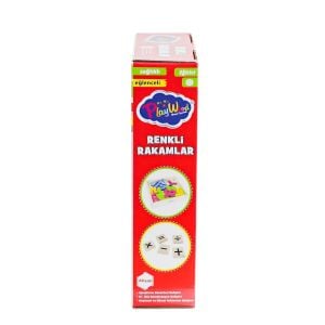 ONY-401 Ahşap Renkli Rakamlar 26 Parça