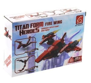 Ausini Titan Uzaylı Savaşçı -4 Fire Wing 69 Parça