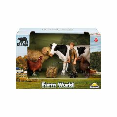 2689 Farm World Çiftlik Hayvanları Küçük Oyun Seti