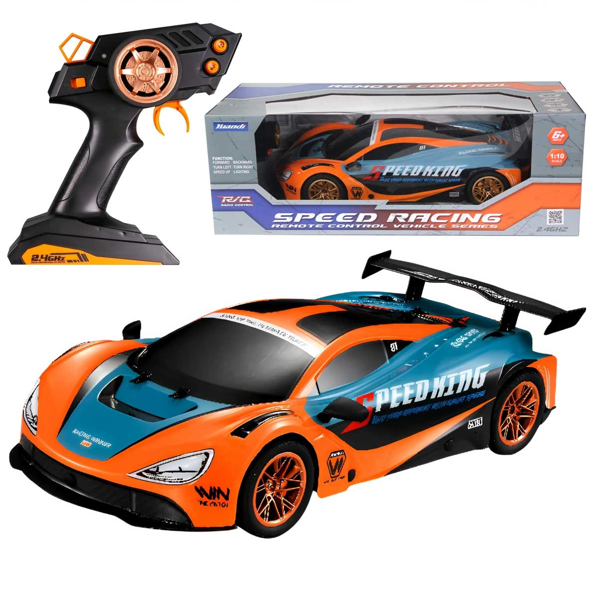 1:10 Kumandalı Speed King Şarjlı Araba