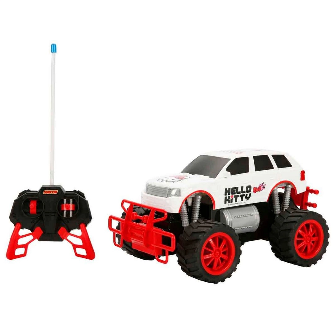 1:18 Suncon Jumbo Wheels Hello Kitty USB Şarjlı Uzaktan Kumandalı Arazi Aracı