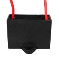 3 uF 450 Volt Kablolu Kare Tip Kutupsuz Kondansatör