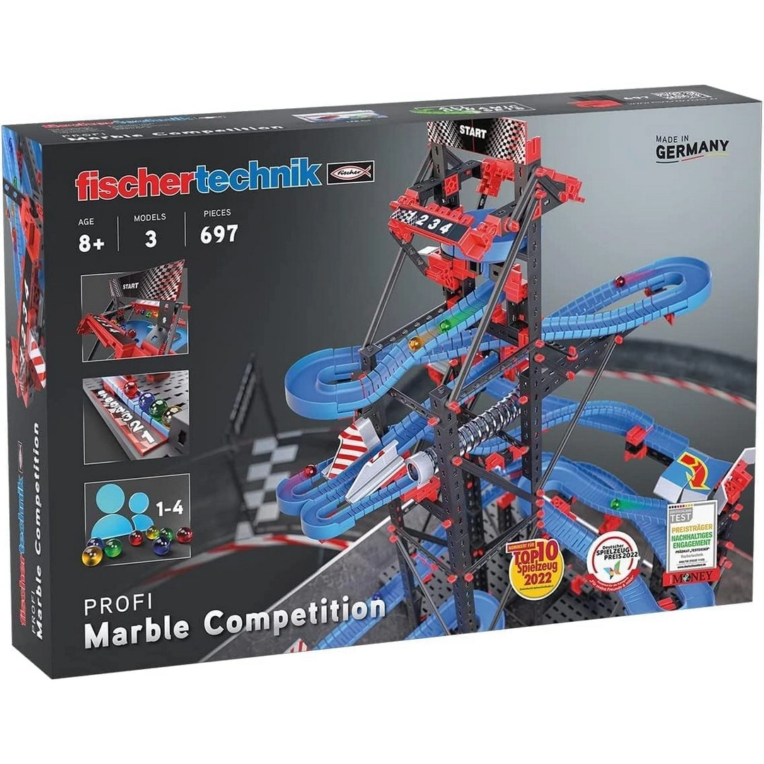 Fischertechnik Yarış Pisti Yapım Oyuncağı 697 Parça