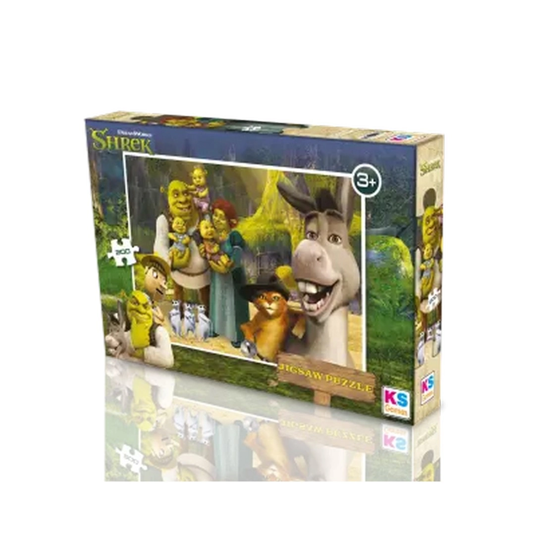 Ks Games Shrek Puzzle 200 Parça