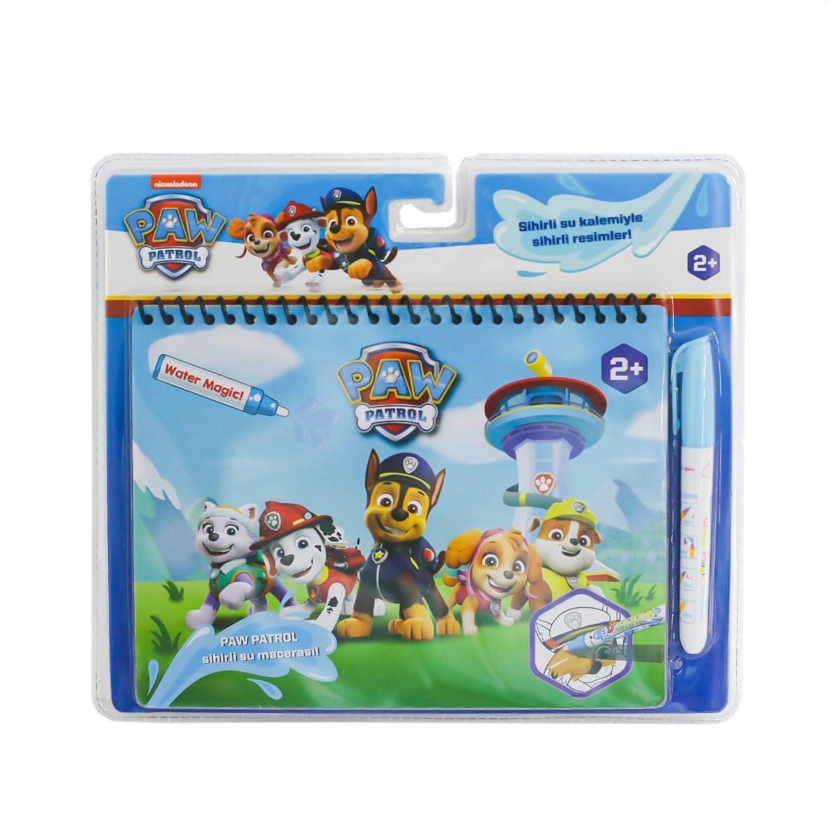 BK009 Paw PEtrol Sihirli Boyama Kitabı - Stokta Olan Gönderilir