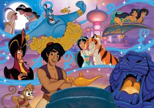 KS Puzzle 200 Parça Aladdin