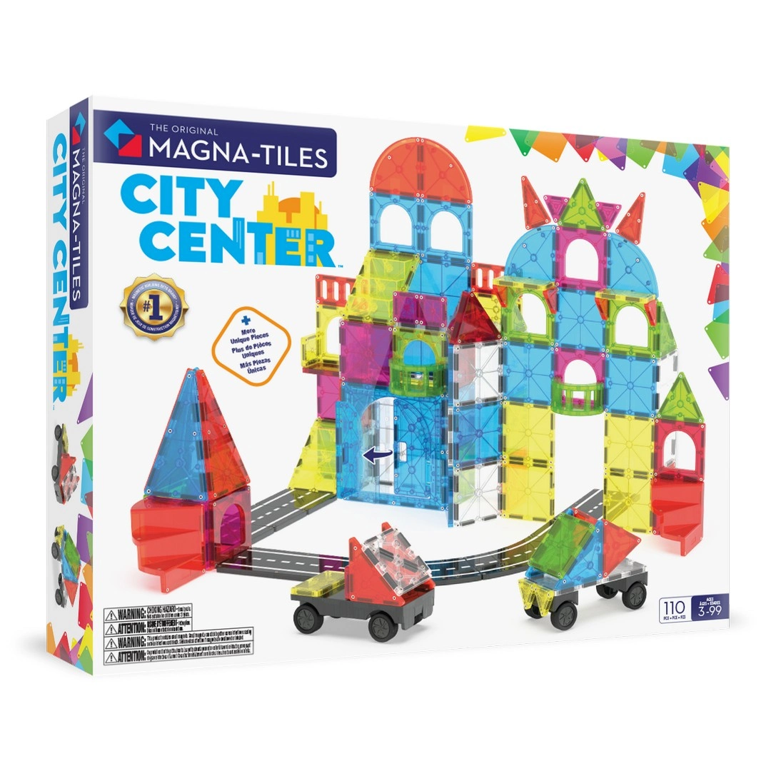 Magna Tiles Şehir Merkezi 110 Parça