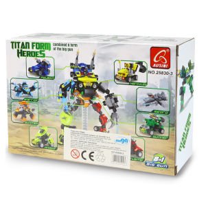 Ausini Titan Heroes Gunner-3 76 Parça