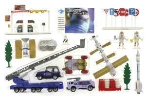 Die Cast Merdivenli Uzay Seti 30 Parça  Jp8106
