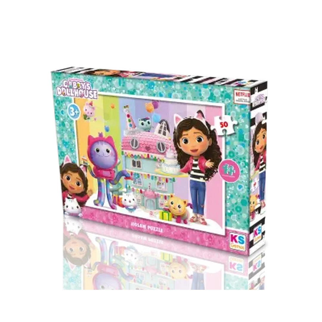 Ks Games Gabby's Dollhouse Puzzle 50 Parça