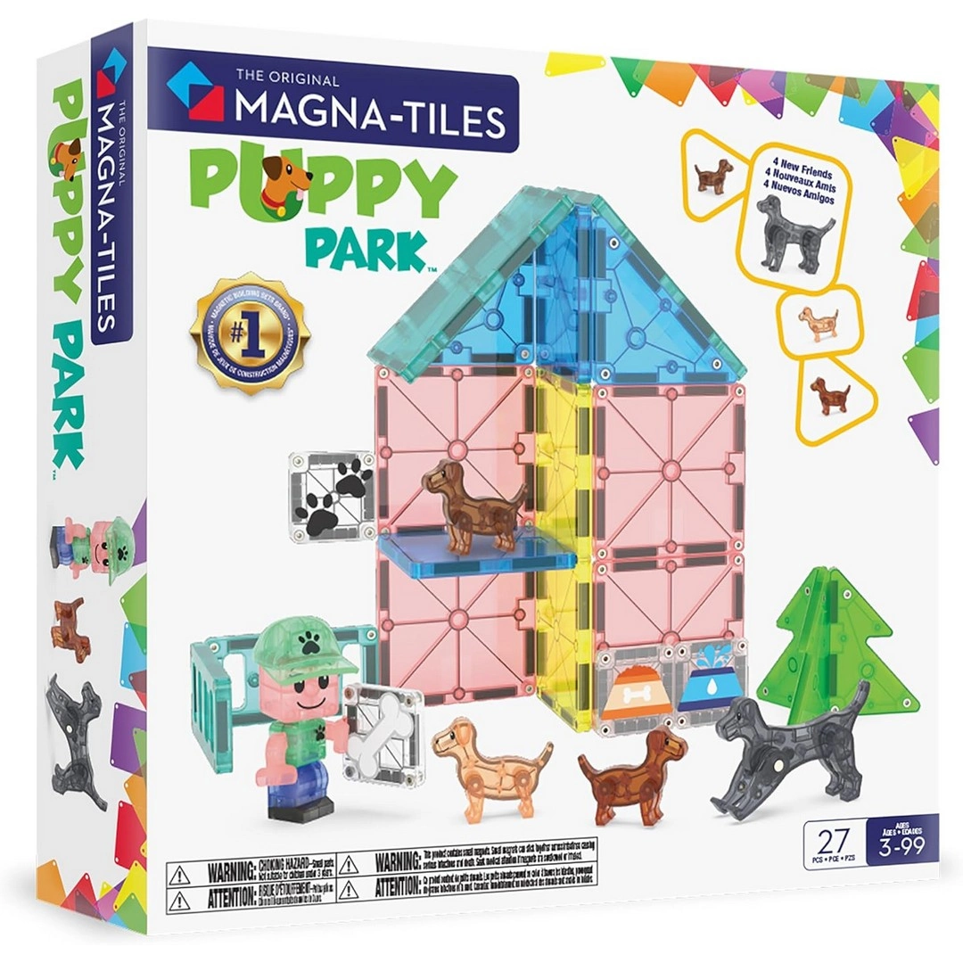 Magna Tiles Puppy Park 27 Parça