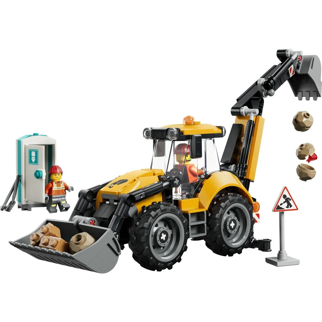 LEGO City Sarı Kazıcı Yükleyici 60480