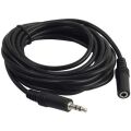 Powermaster 3.5 Mm Stereo Erkek/Dişi 5 Metre Aux Çevirici Uzatma Kablo PM-5758