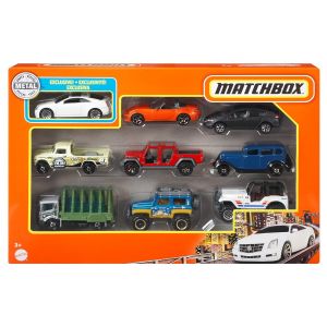 X7111 Matchbox™ 9'lu Araba Seti - Stokta Olan Model Gönderilir