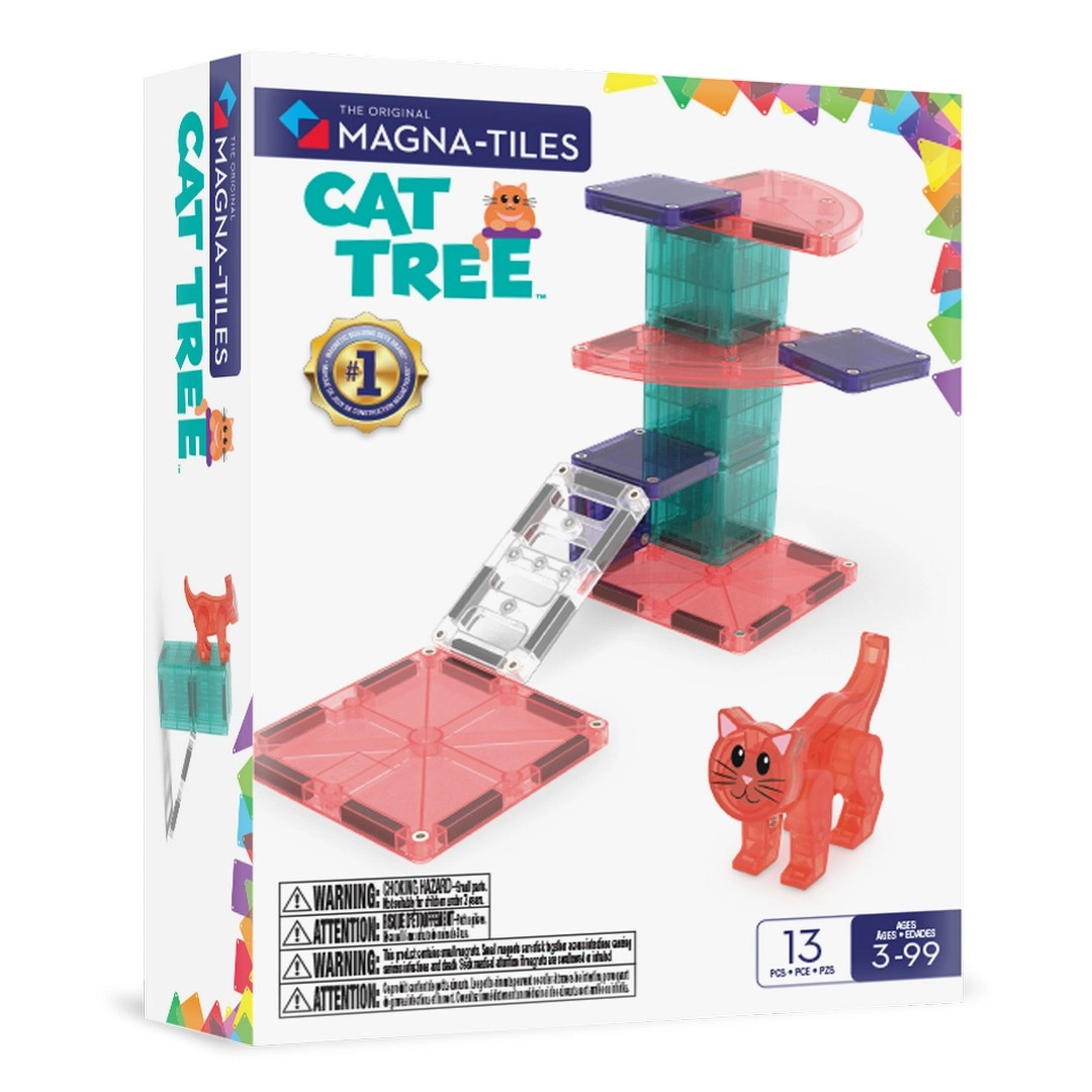 Magna Tiles Kedi Tırmanma Ağacı 13 Parça