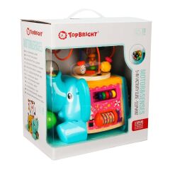 3906 SUN-Tahta Oyuncaklar Aktivite Küpü 5 İN 1