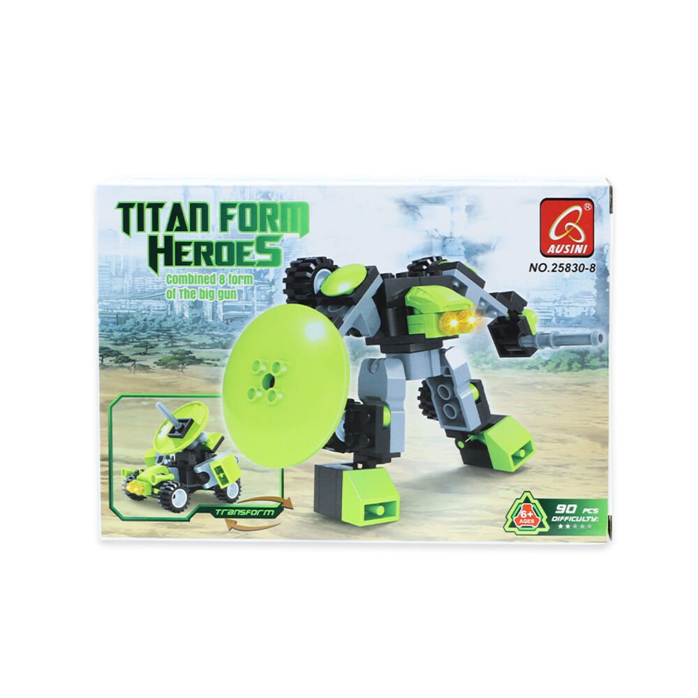 Ausini Titan Heroes Hnight-8 90 Parça