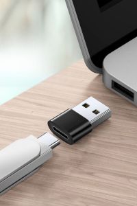 USB\'den TYPE-C \'ye Dönüştürücü Adaptör Veri Aktarımı Sağlayıcı Şarj Data Çevirici