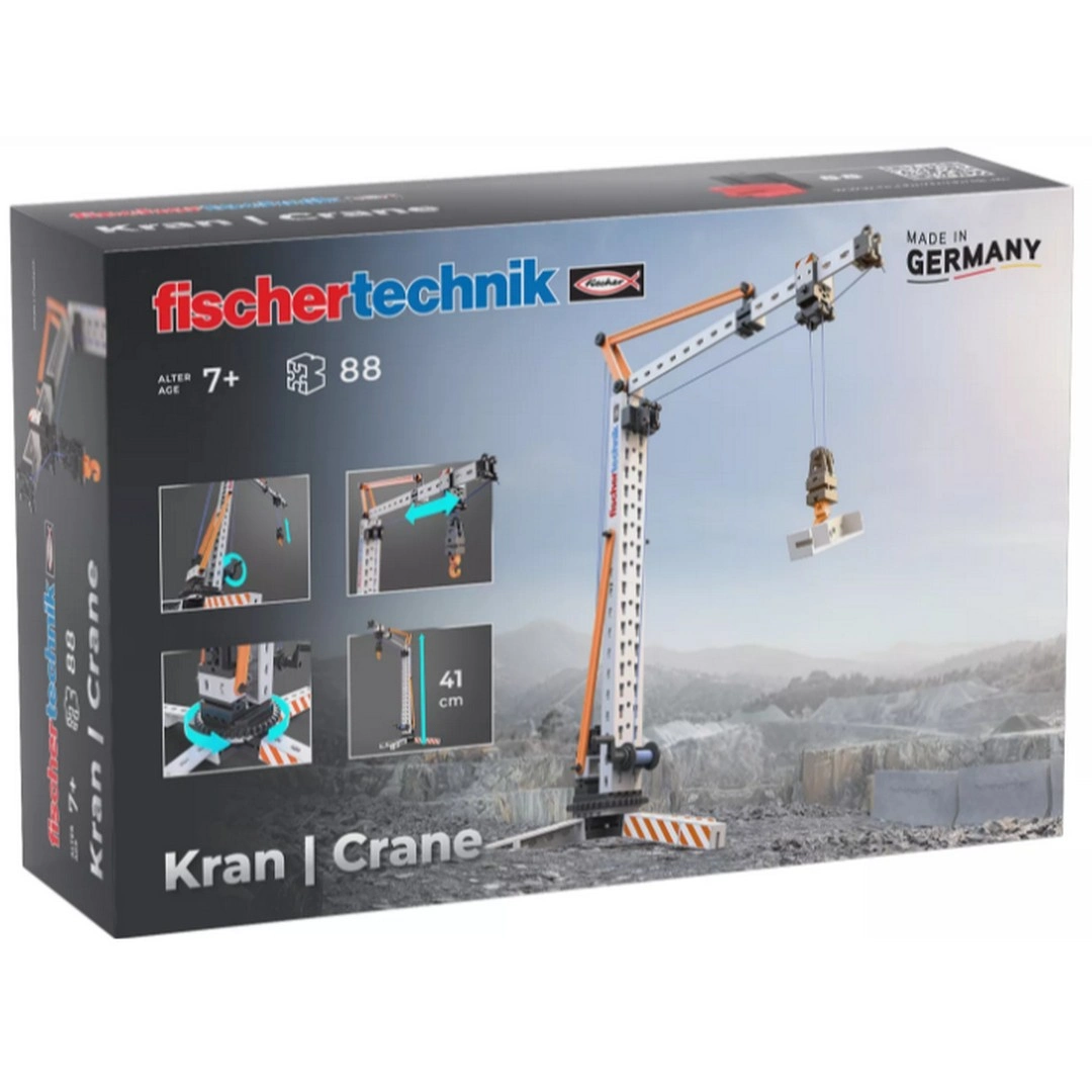 Fischertechnik Vinç Yapım Oyuncağı 88 Parça