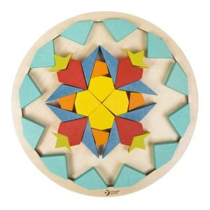 Classic World Ahşap 3D Puzzle ve Mandala Bulmaca