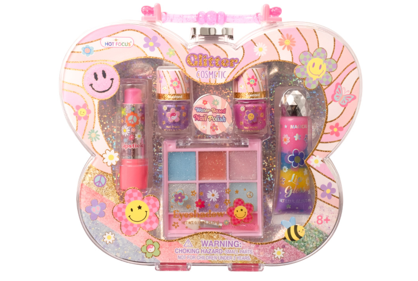 Hot Focus Kelebek Çantalı Makyaj Seti