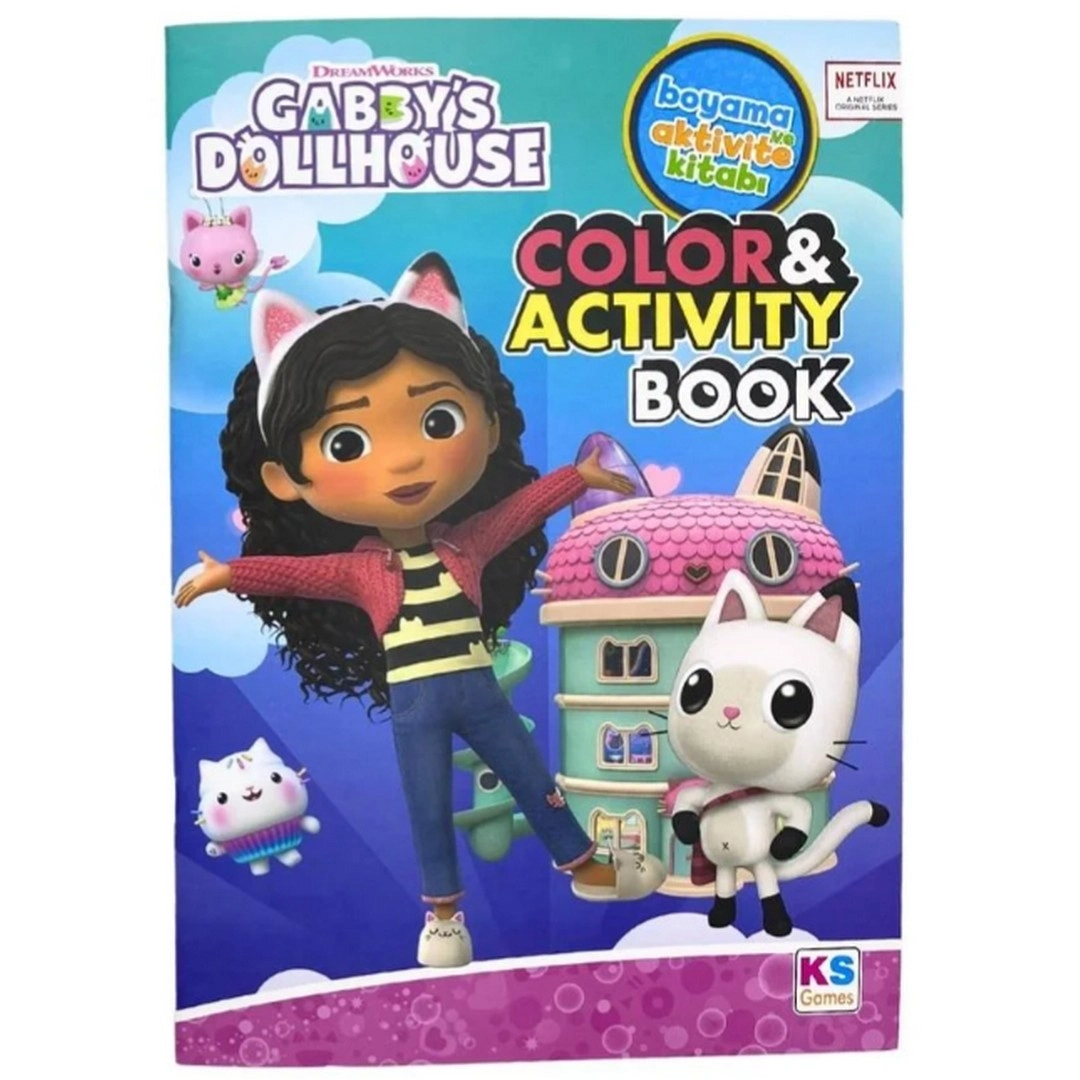 Ks Games Gabby's Dollhouse Boyama Ve Aktivite Kitabı